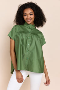 TRENA | Tops | Blouse, Button Downs, NEW ARRIVALS, SOLIDS, SS24, Tops | shop-sofia