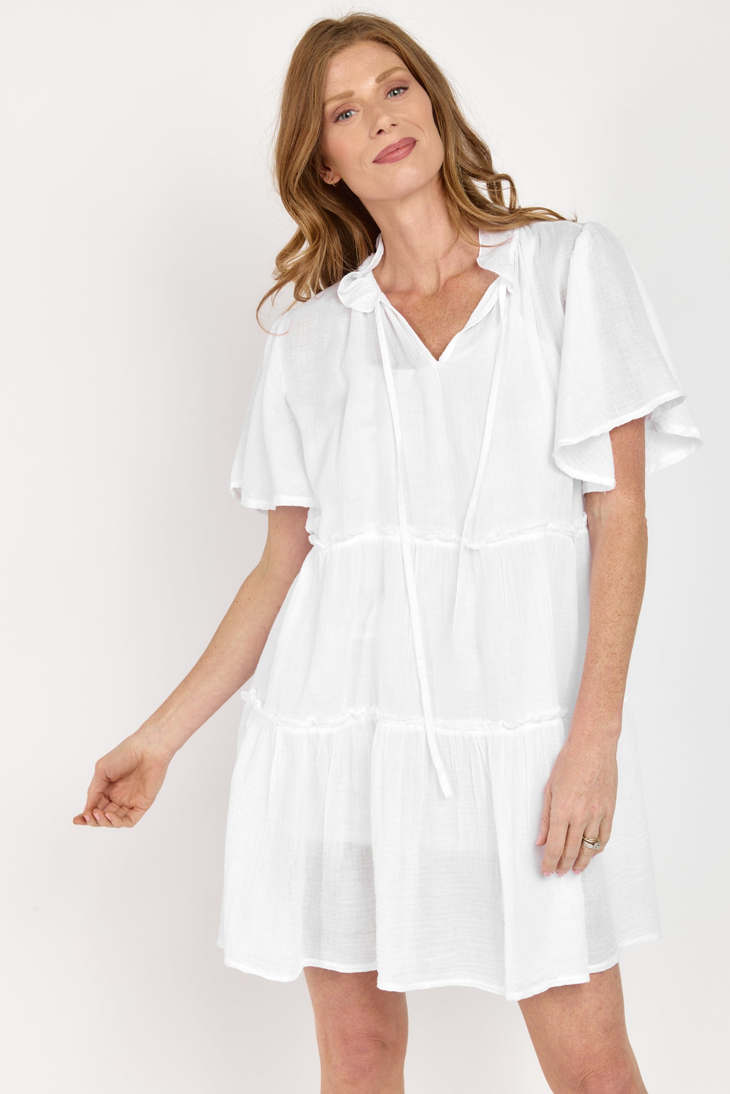INGRID GAUZE DRESS