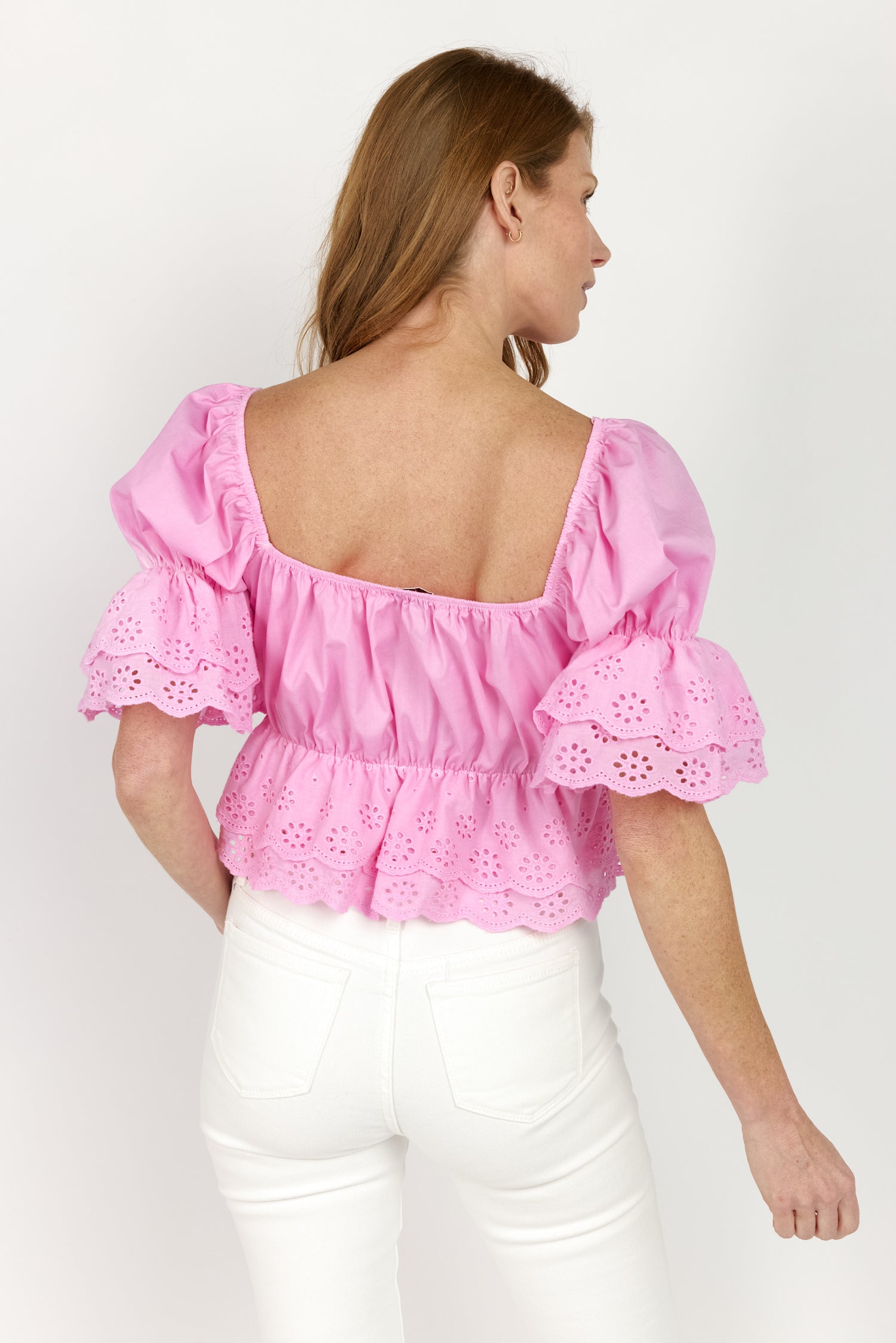 MANI EYELET TOP