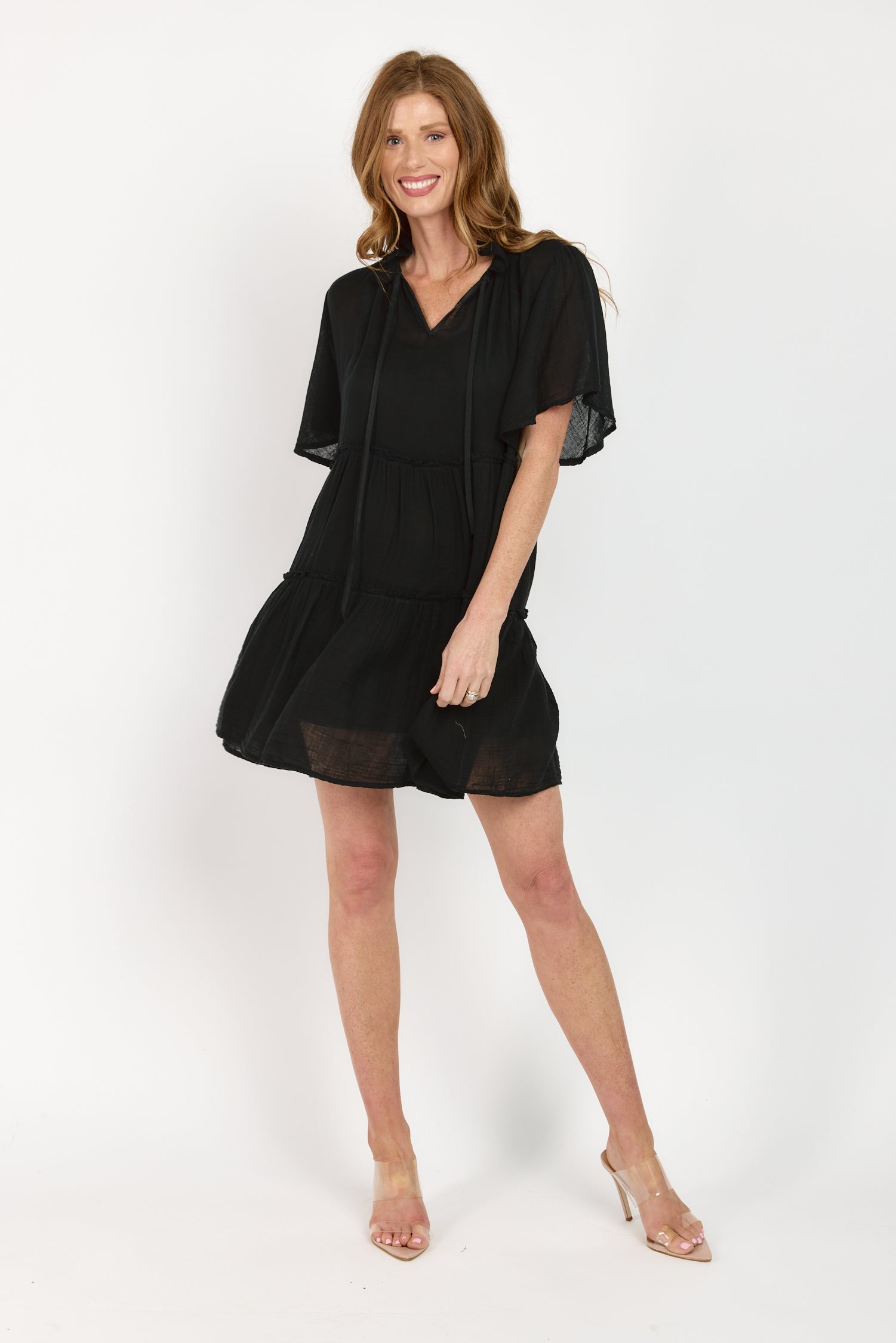 INGRID GAUZE DRESS