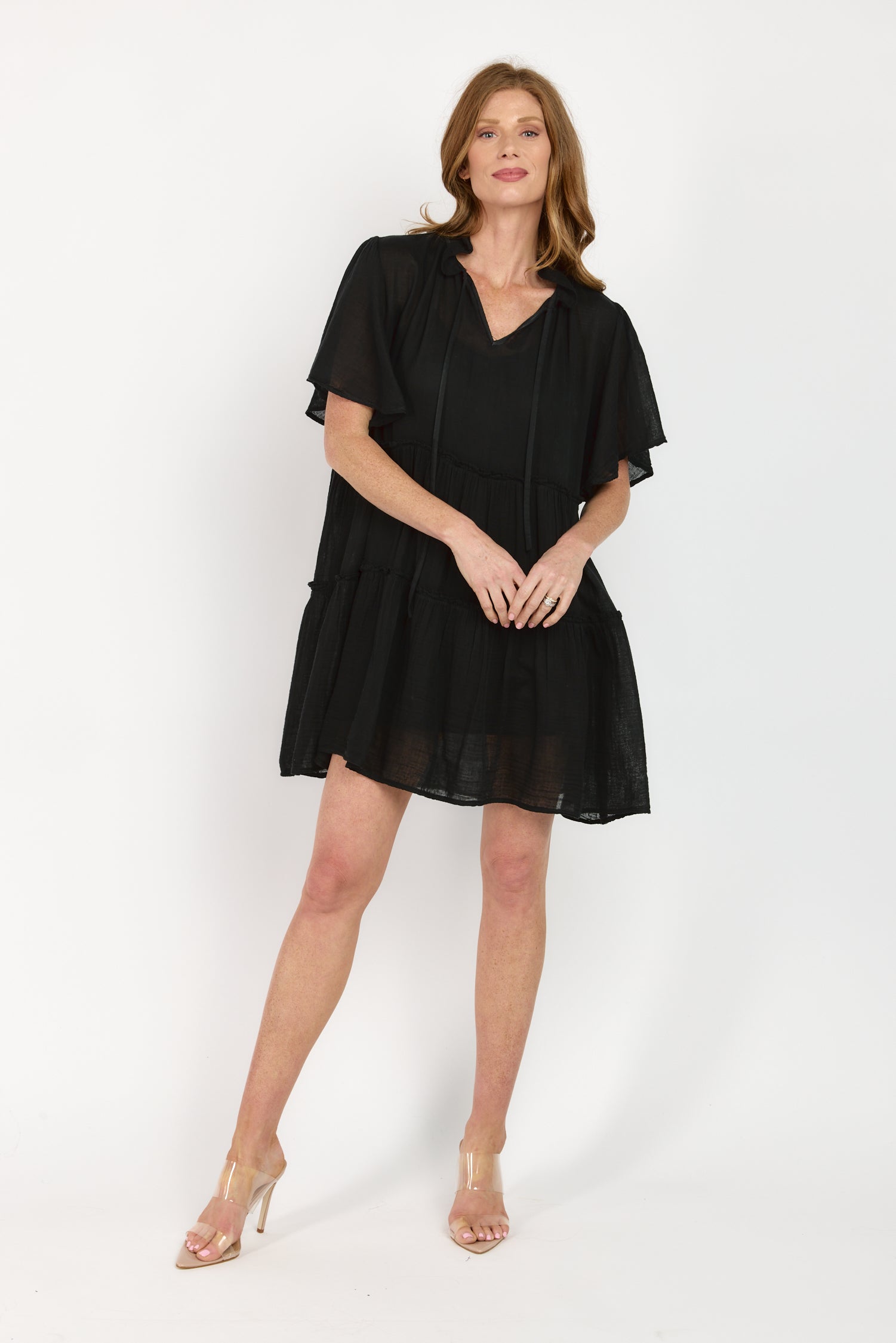 INGRID GAUZE DRESS