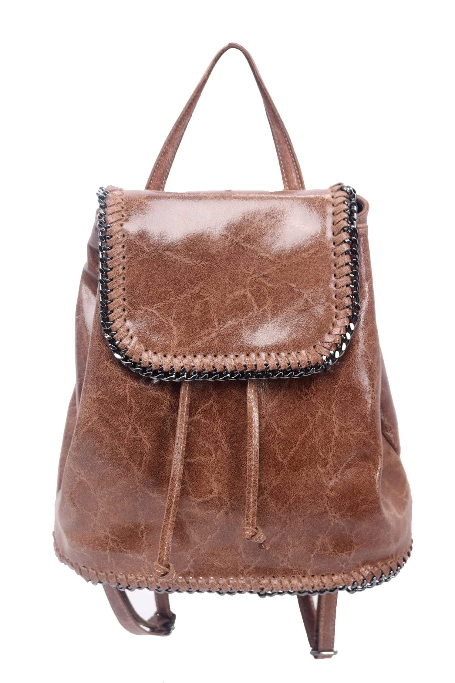 SOFIA COGNAC BACK PACK