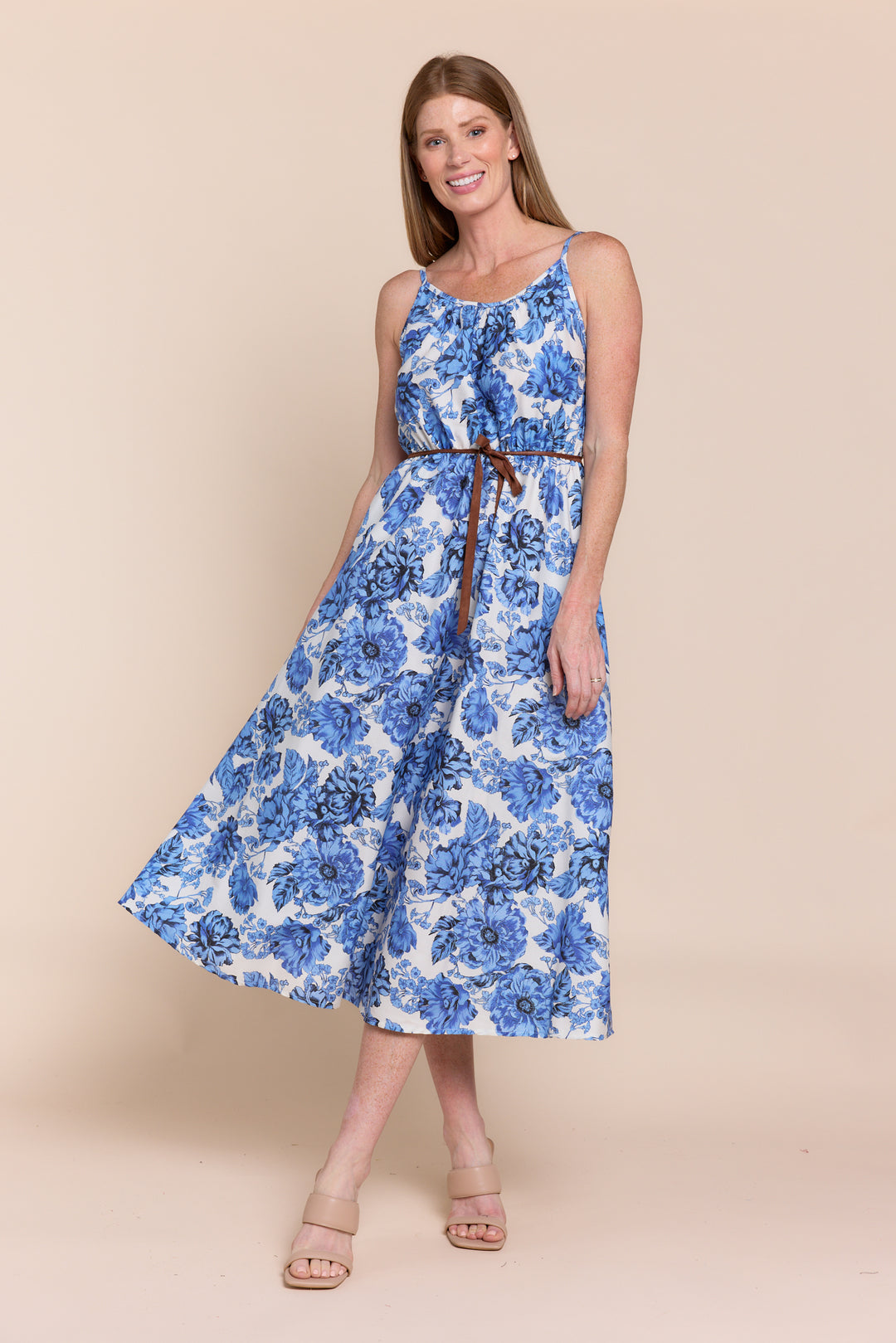 Sofia Collections Women's Dress Blue Garden - Sofia Collections Women's Dress Blue Garden -