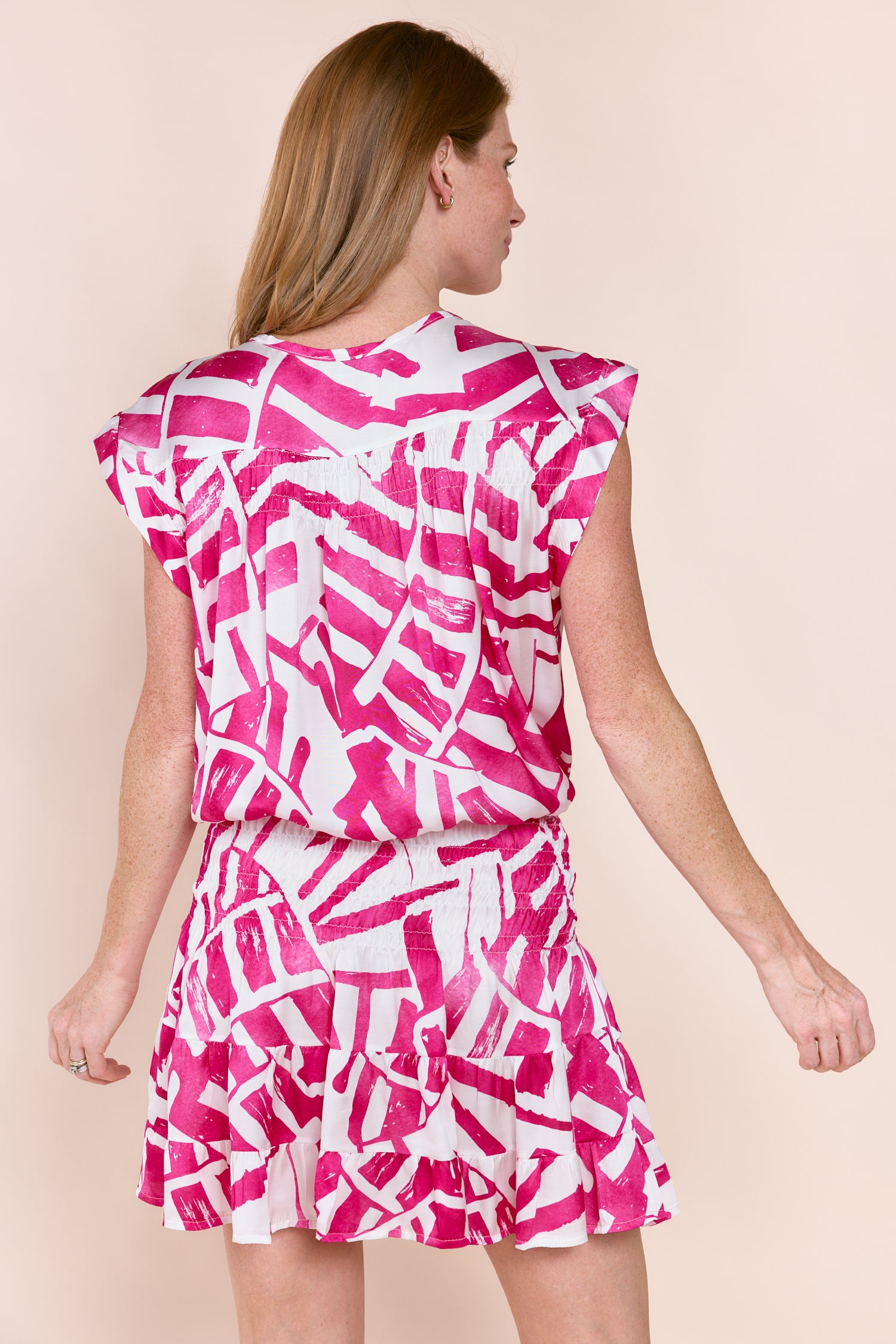 スカート Sophia frill set dress ANDMARY】Sophia frill set dress