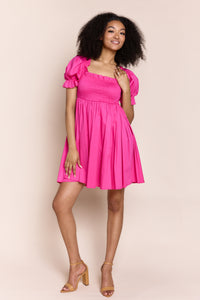 LENNA | Dresses | Cotton, Dresses, Short Dresses, SOLIDS | shop-sofia