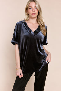 VERONA | Tops | FESTIVE, On Sale, SOLIDS, Tops, Velvet | shop-sofia