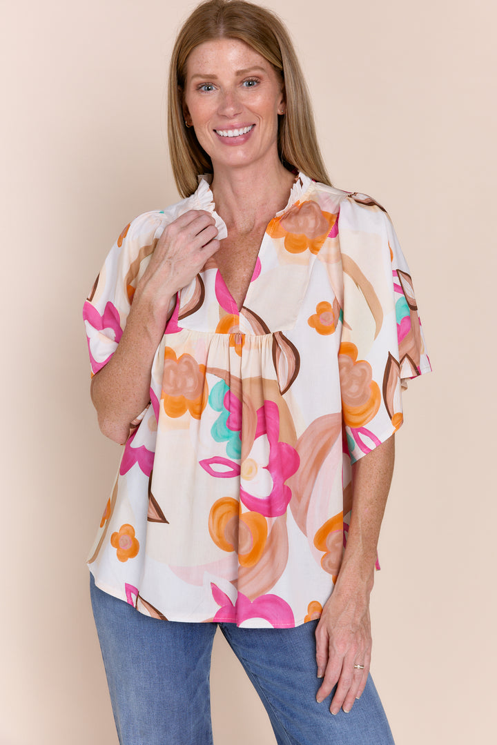NOELIA | Tops | Cotton, Cotton Tops, PRINT, SUMMER2024, Tops | shop-sofia