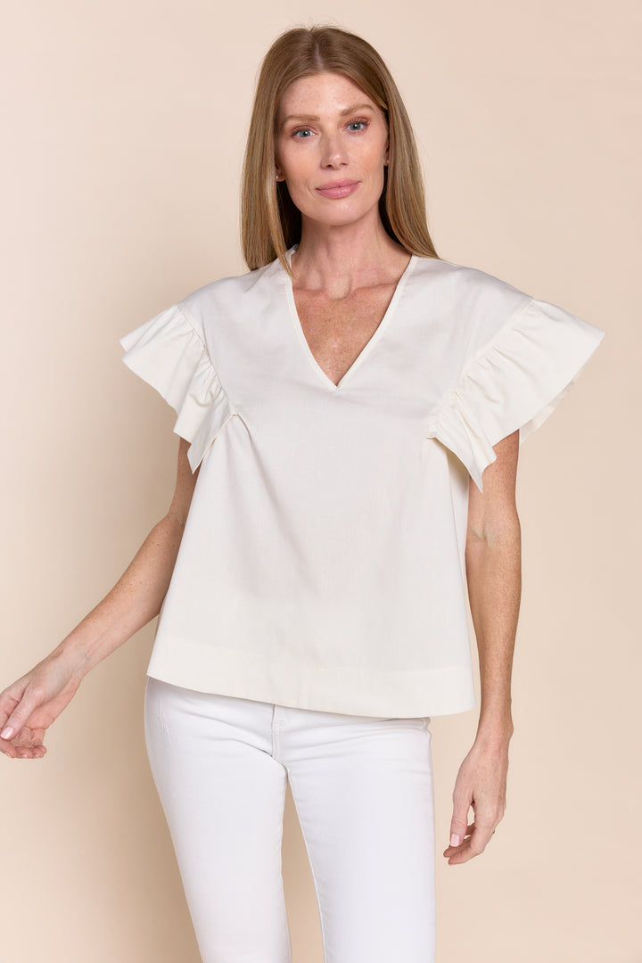 COLETTE | Tops | Cotton, Short Sleeve, SOLIDS, SUMMER2024, Tops | shop-sofia