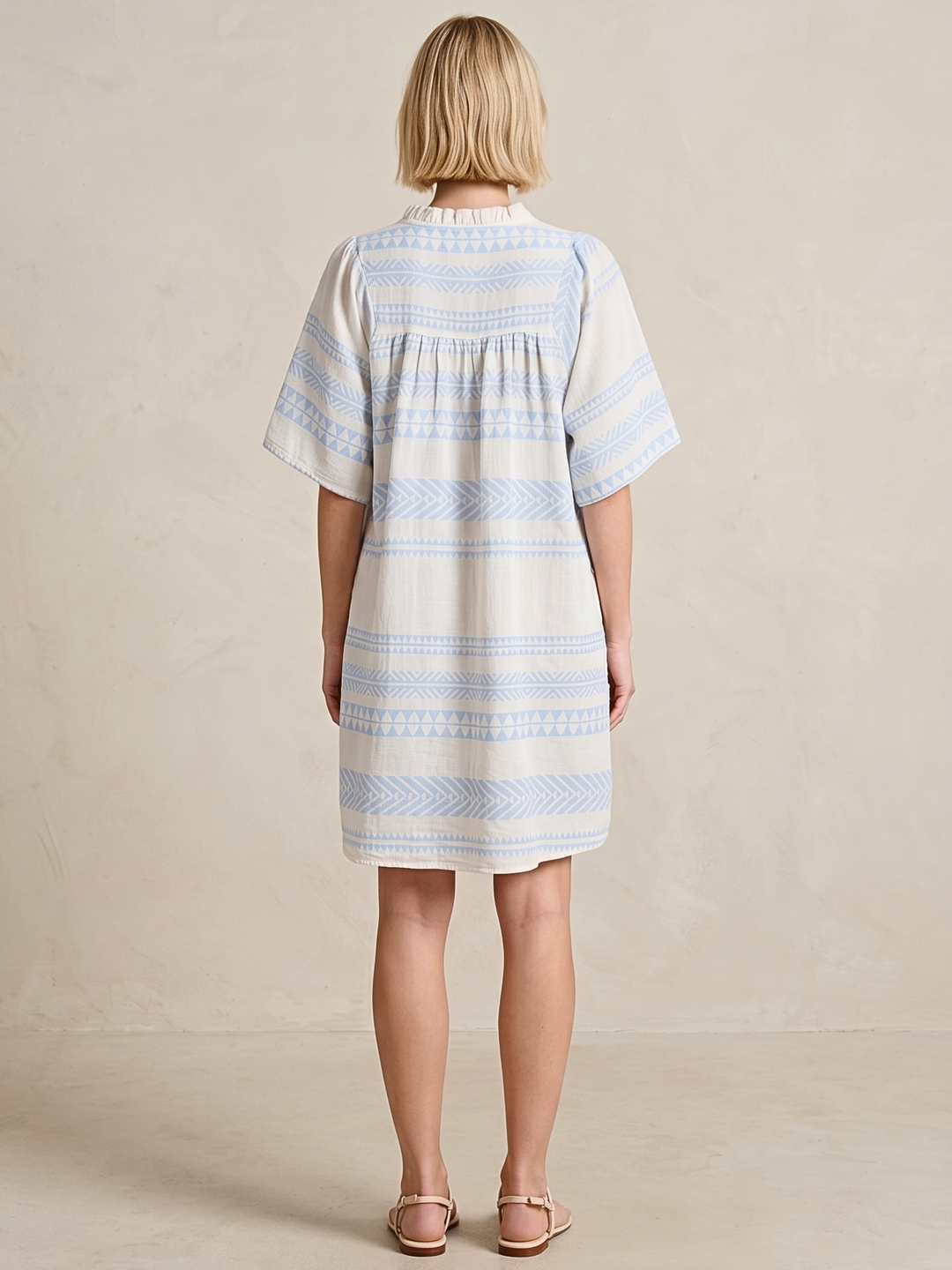 ZURY WOVEN MINI DRESS