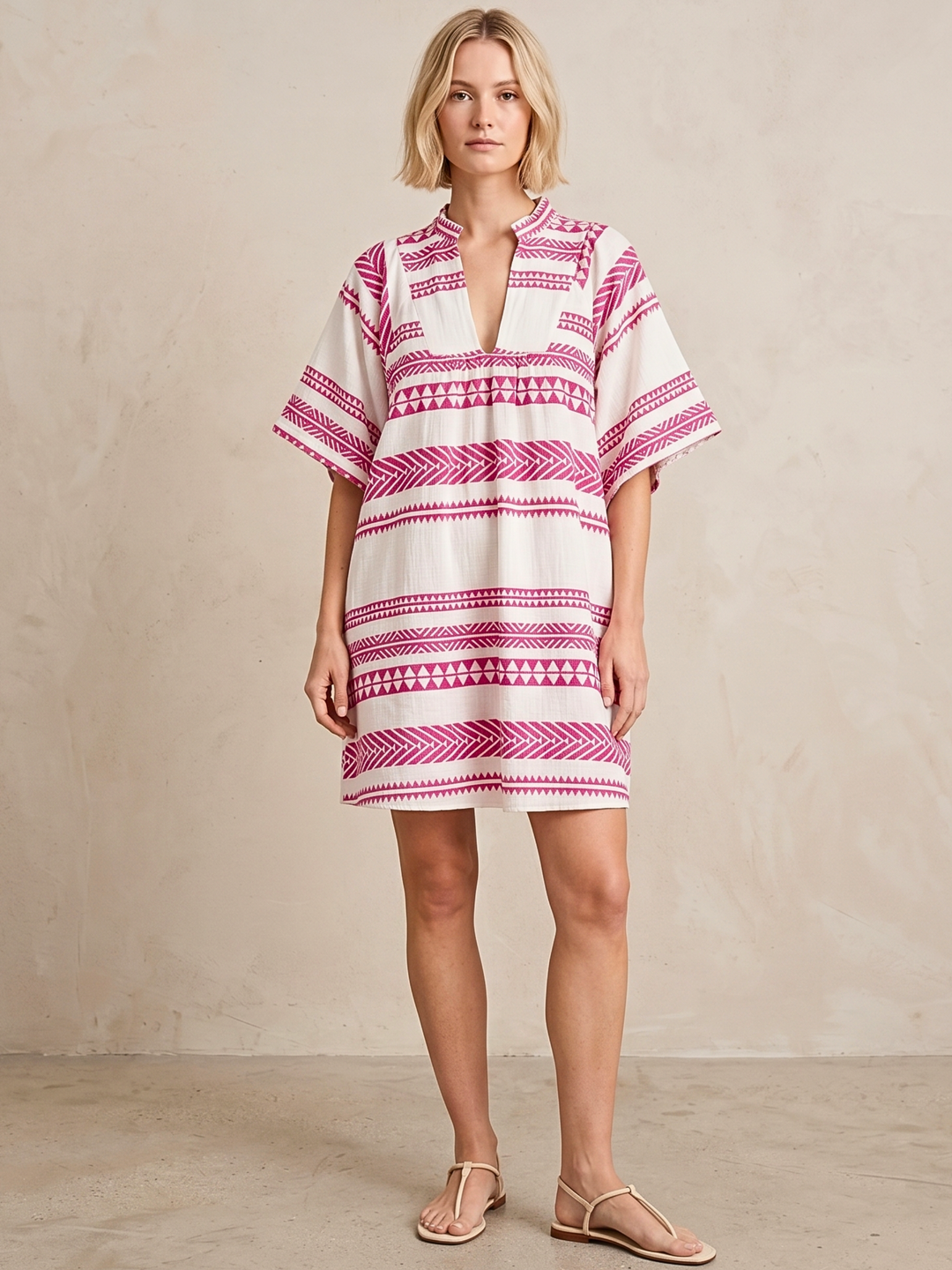 ZURY WOVEN MINI DRESS