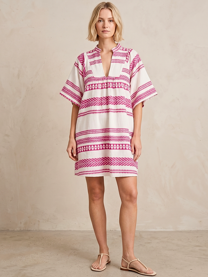 ZURY WOVEN MINI DRESS