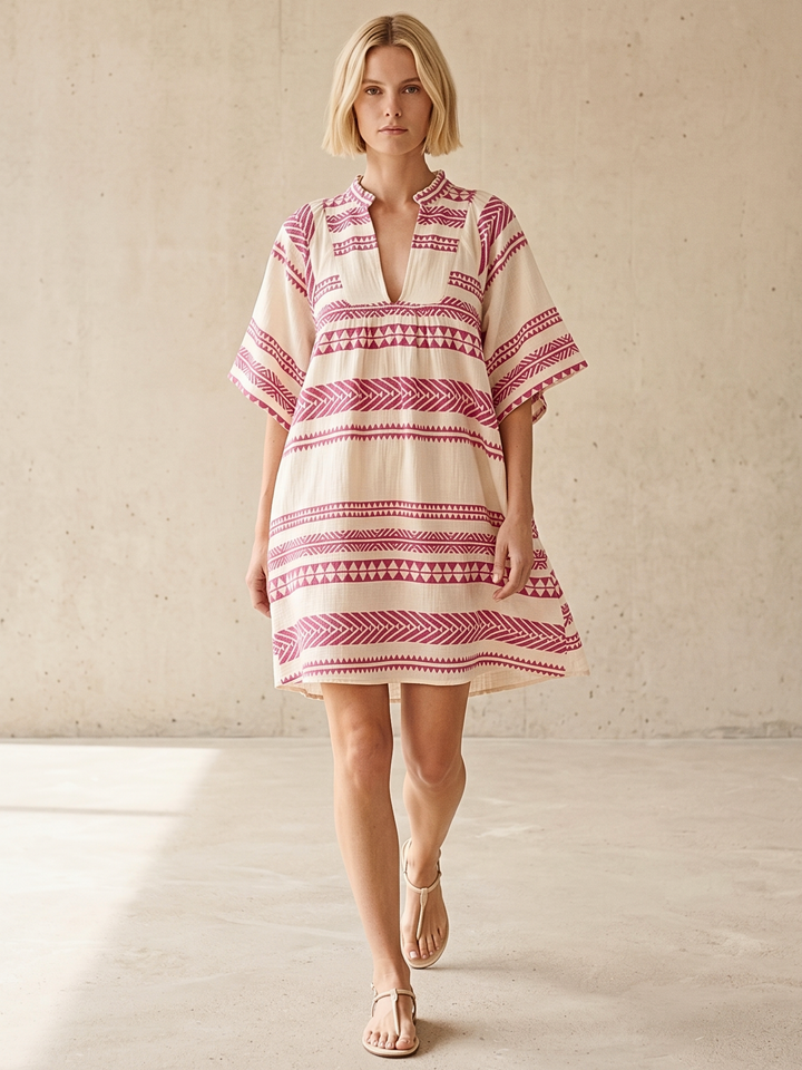 ZURY WOVEN MINI DRESS