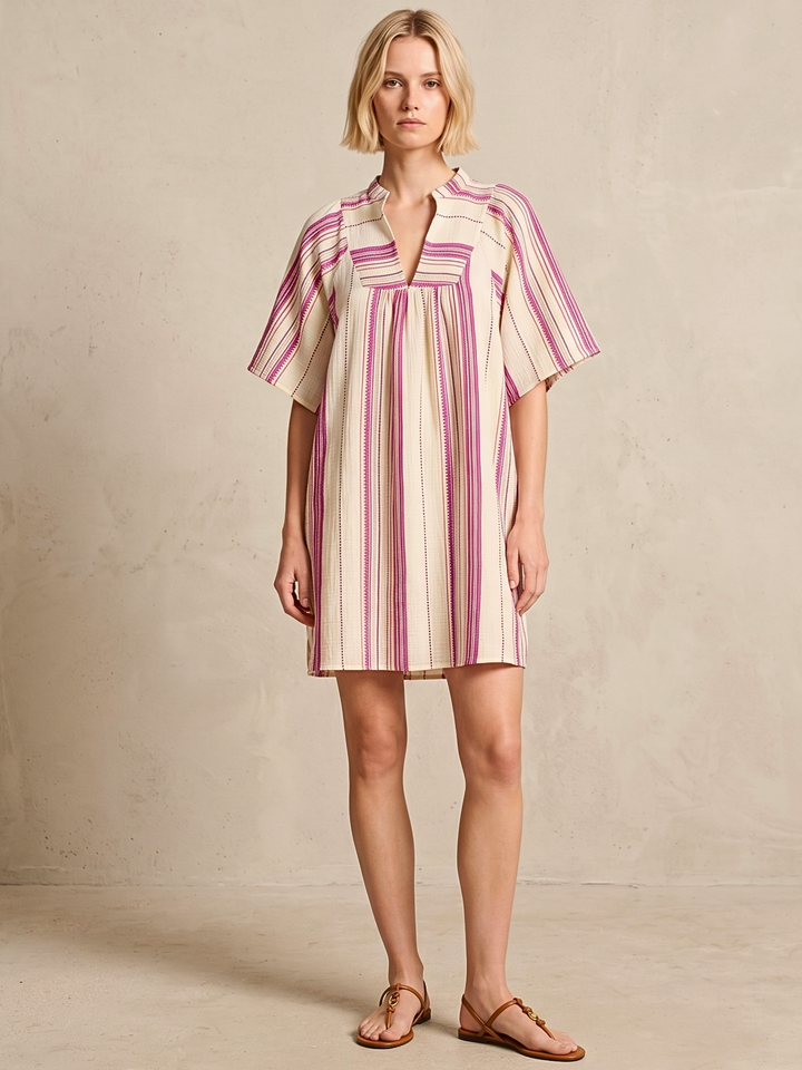ZURY WOVEN MINI DRESS