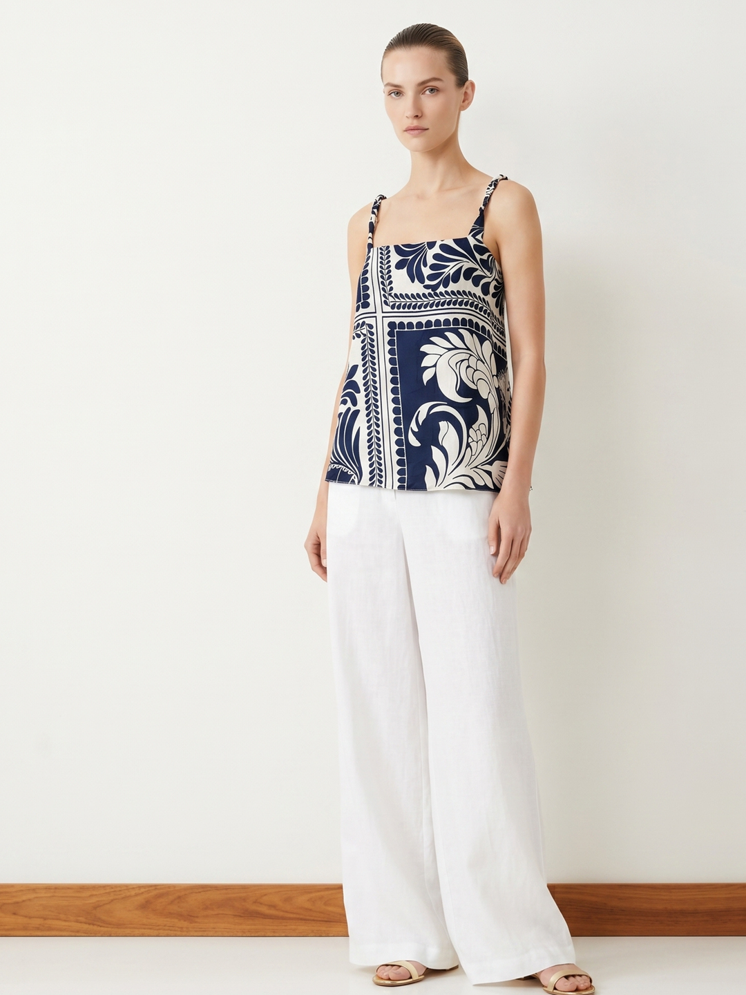 ABIGAIL PRINTED TANK TOP