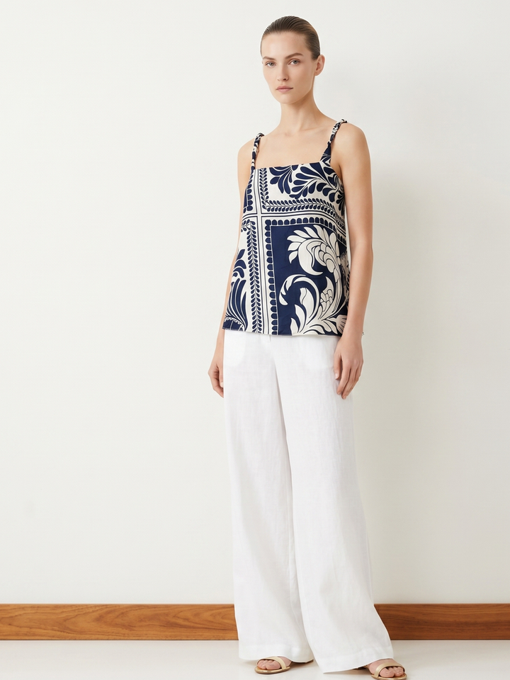 ABIGAIL PRINTED TANK TOP