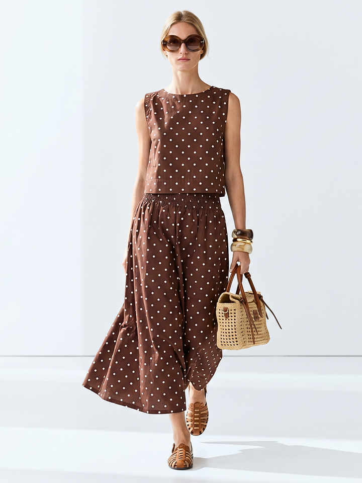 AGATHA CHIC SLEEVELESS TOP