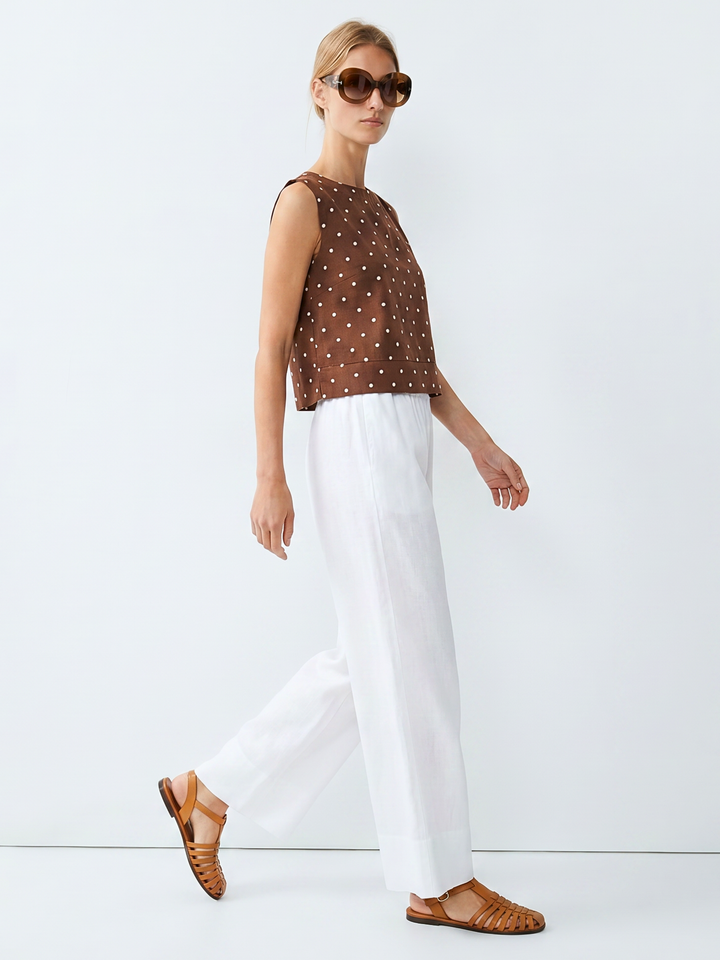 AGATHA CHIC SLEEVELESS TOP