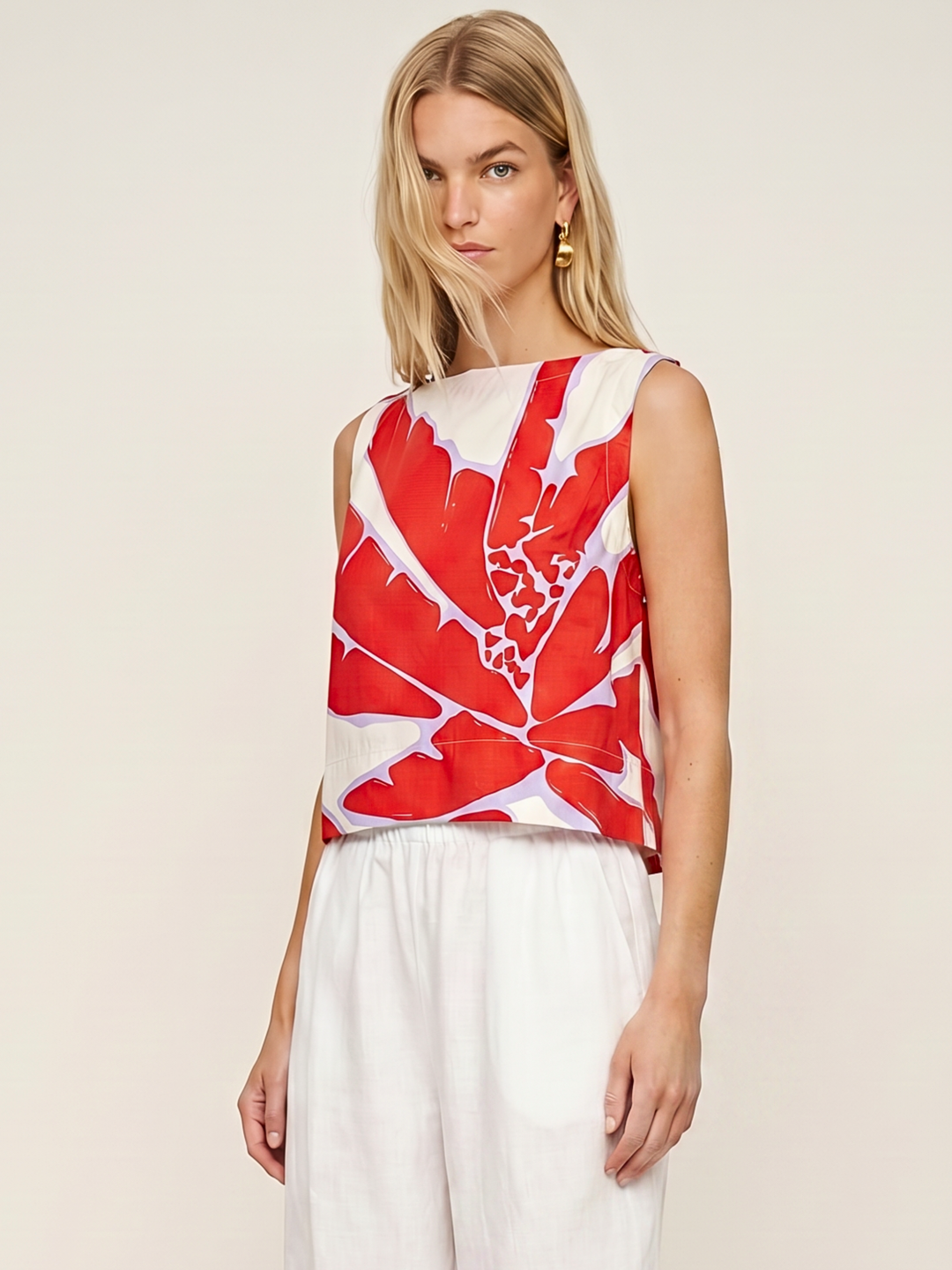 AGATHA CHIC SLEEVELESS TOP