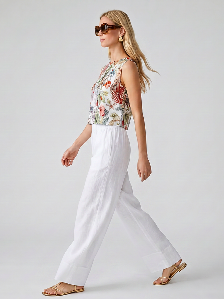 AGATHA CHIC SLEEVELESS TOP