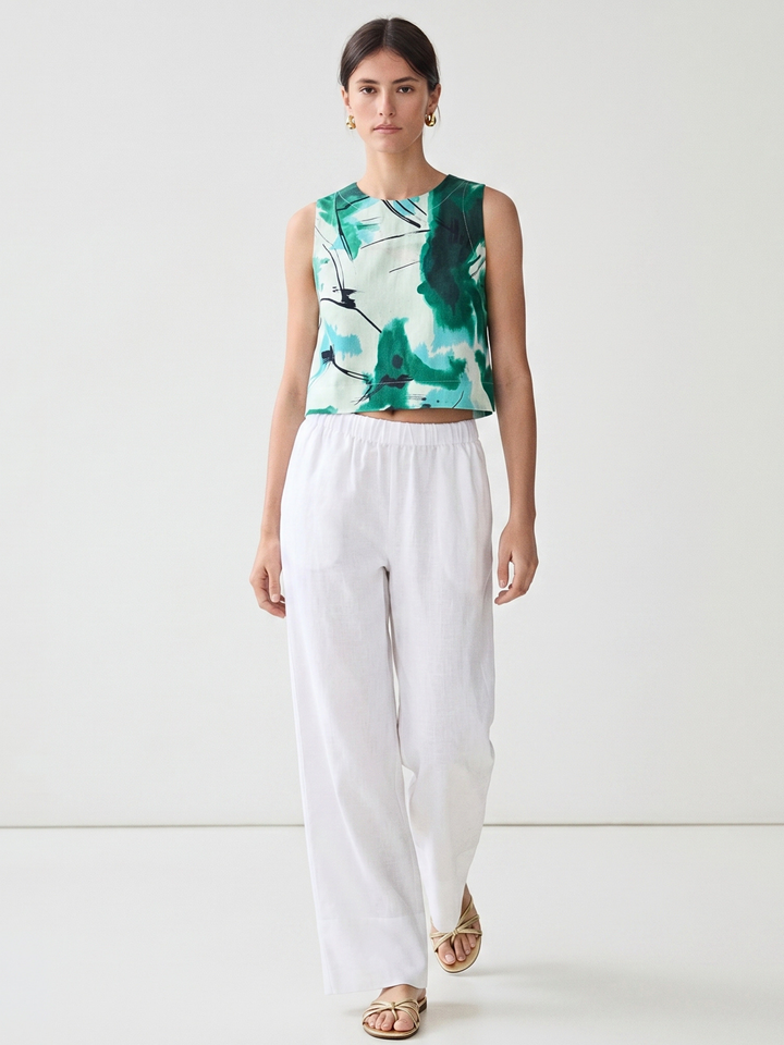 AGATHA CHIC SLEEVELESS TOP