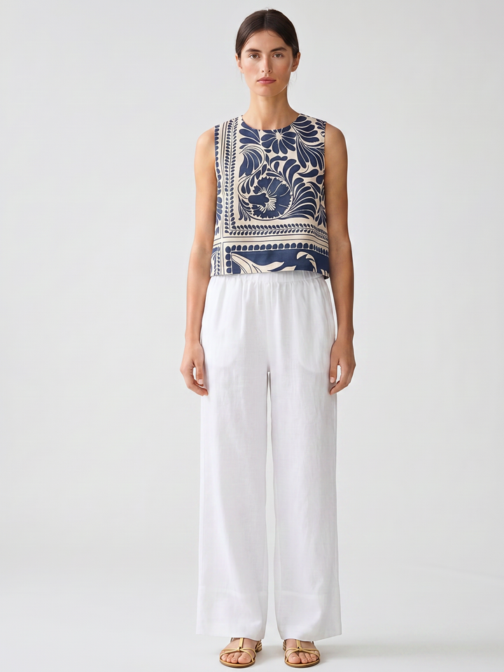 AGATHA CHIC SLEEVELESS TOP