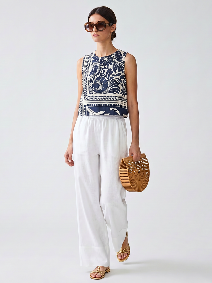 AGATHA CHIC SLEEVELESS TOP