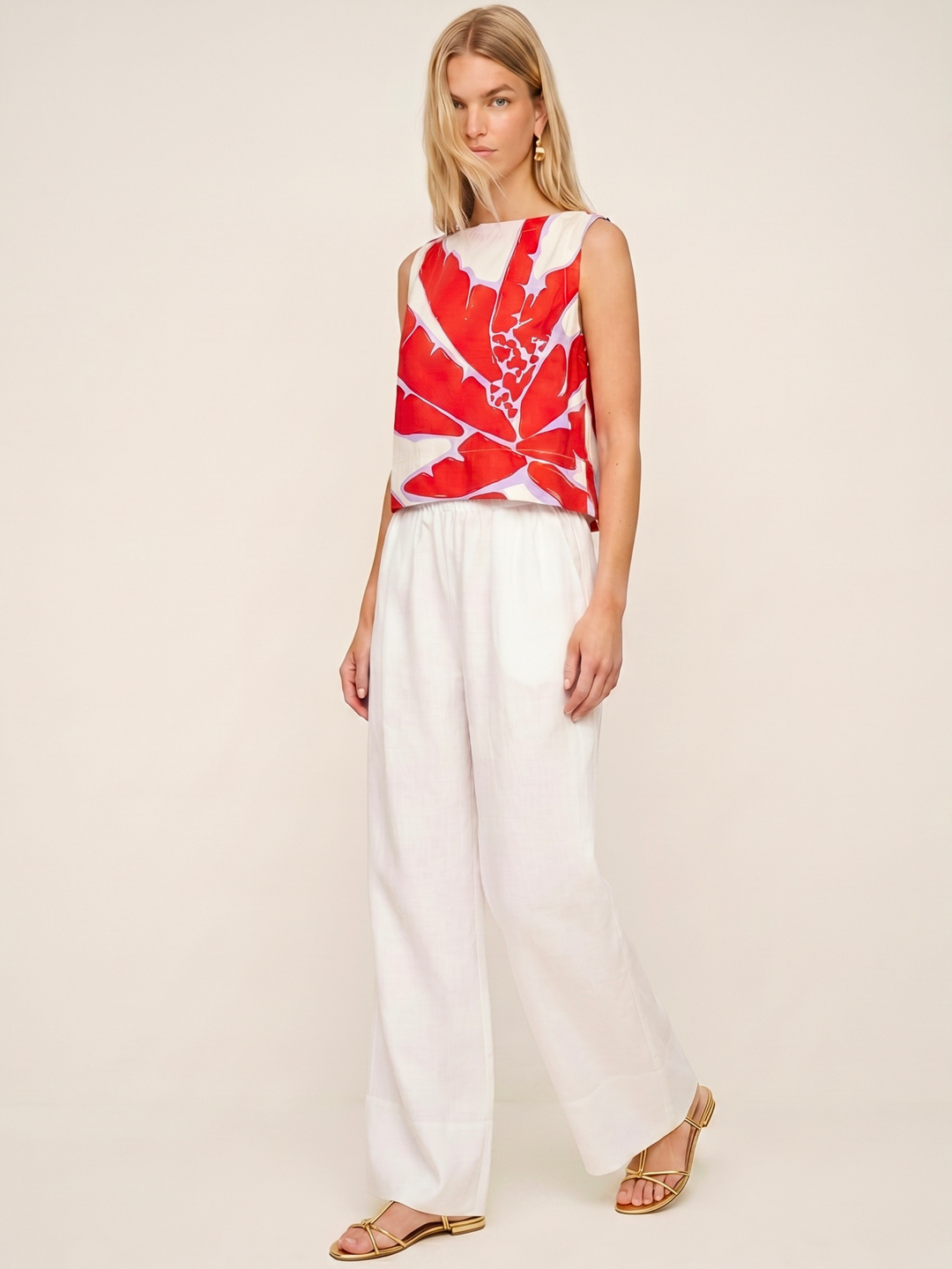 AGATHA CHIC SLEEVELESS TOP