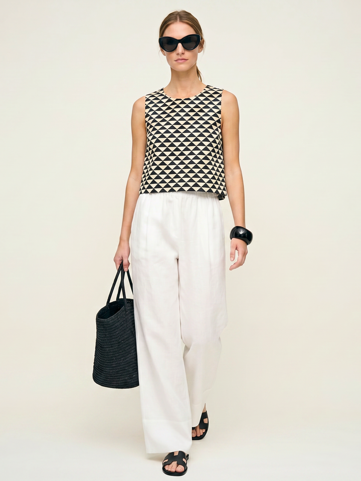AGATHA CHIC SLEEVELESS TOP