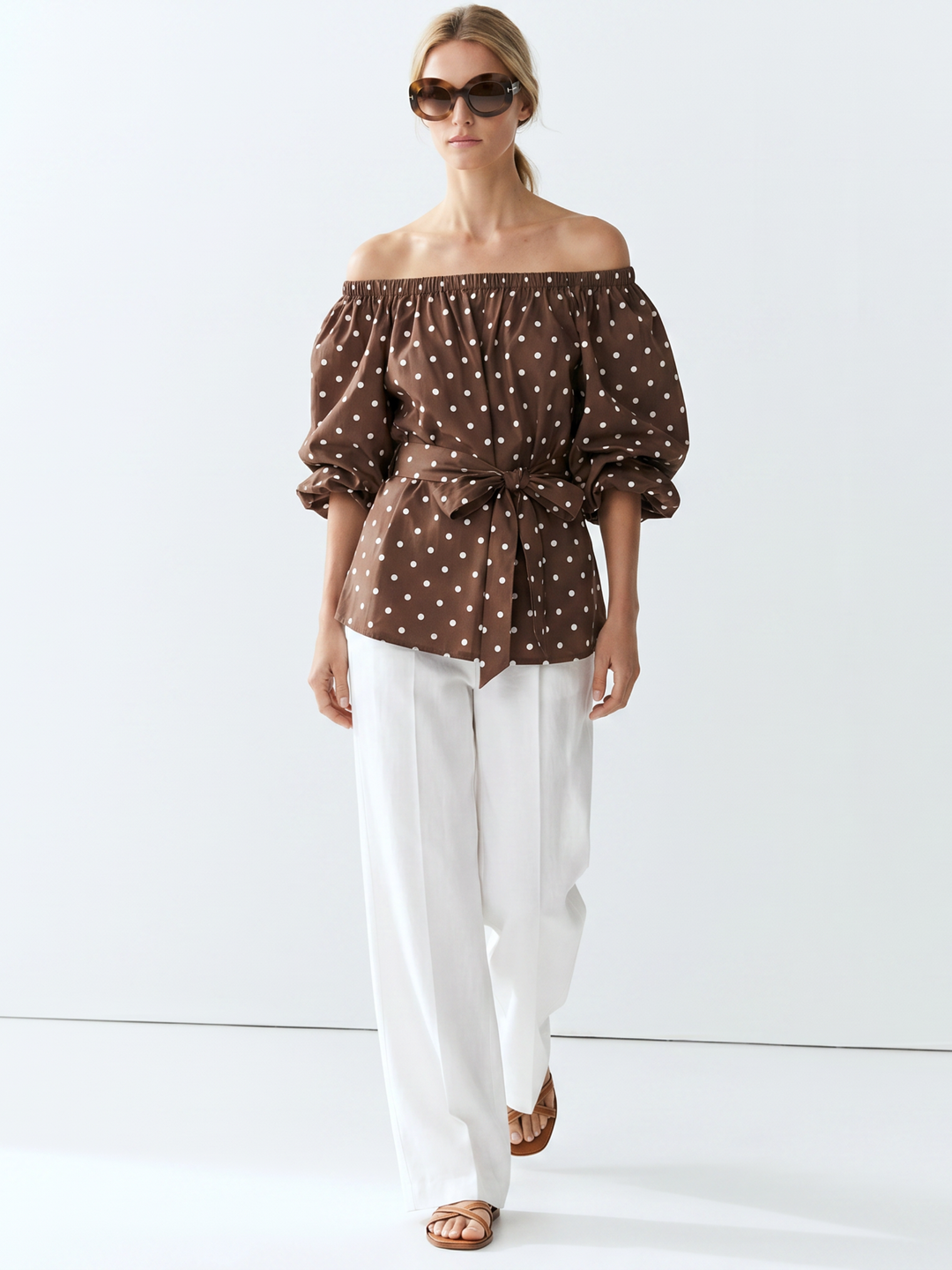 Alondra  Bohemian Off-The-Shoulder  Blouse