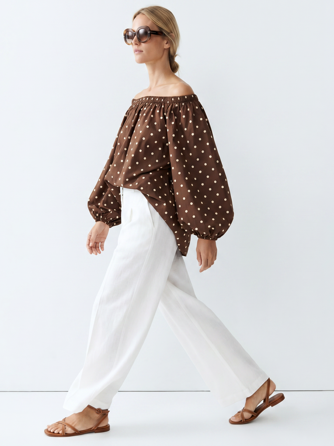 Alondra  Bohemian Off-The-Shoulder  Blouse