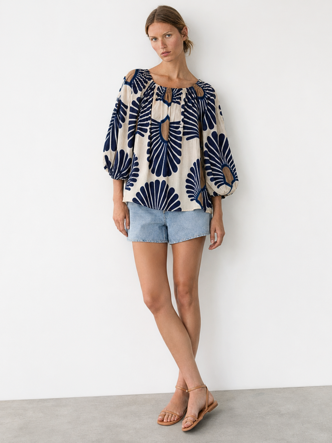 Alondra  Bohemian Off-The-Shoulder  Blouse