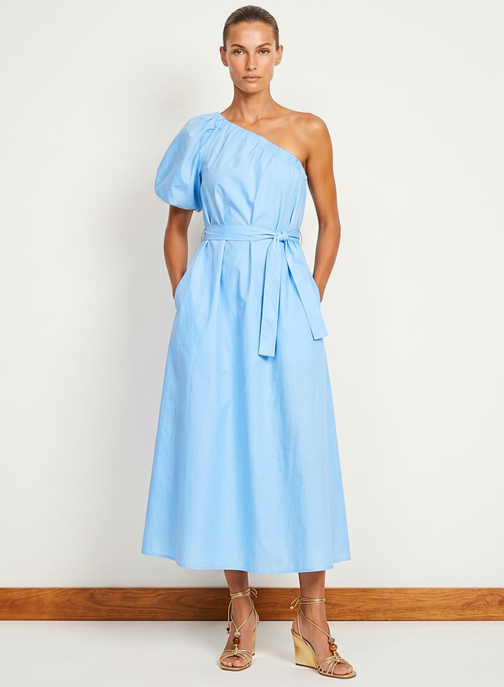 The Blaire One-Shoulder Maxi Dress