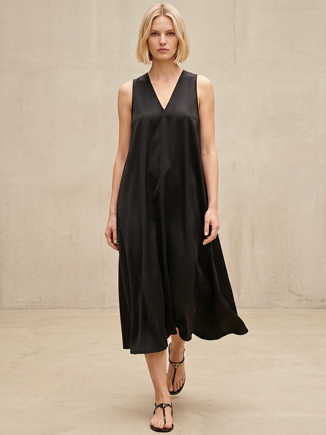 BELINDA TRAPEZE MAXI DRESS