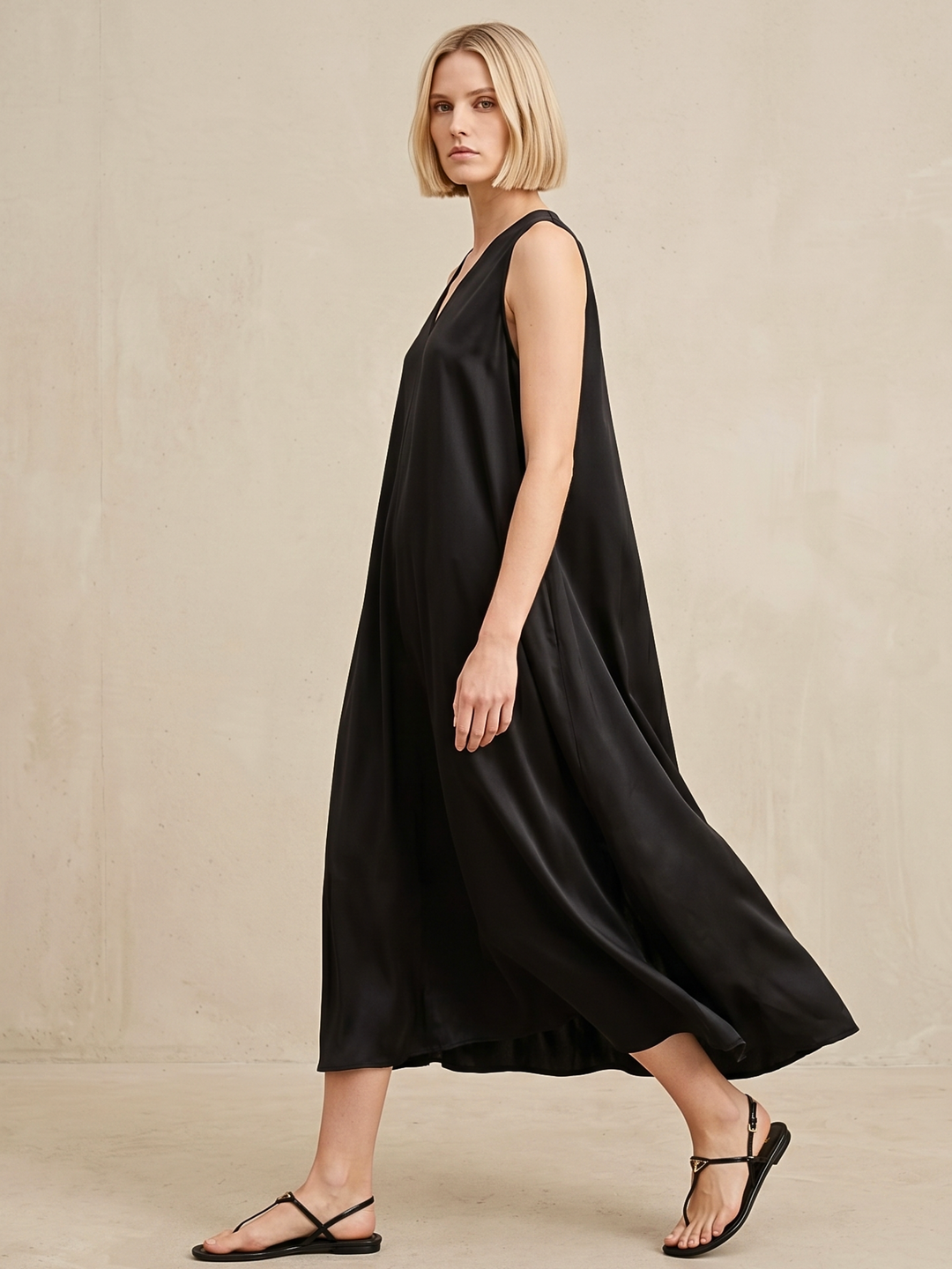 BELINDA TRAPEZE MAXI DRESS