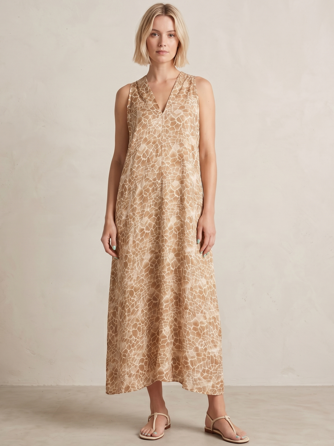 BELINDA TRAPEZE MAXI DRESS