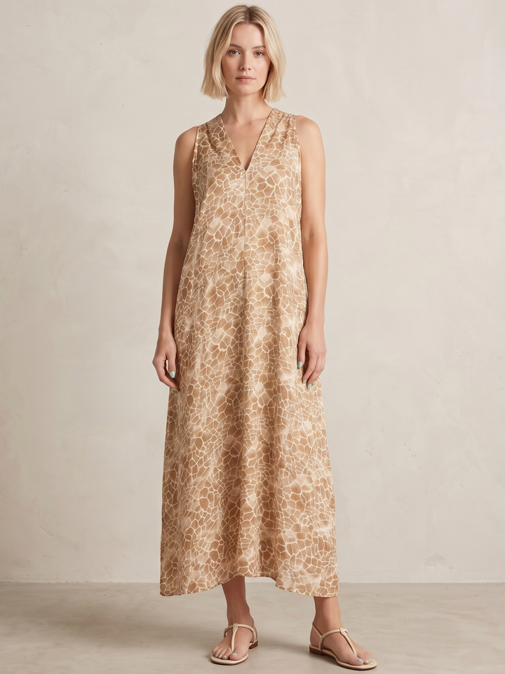 BELINDA TRAPEZE MAXI DRESS