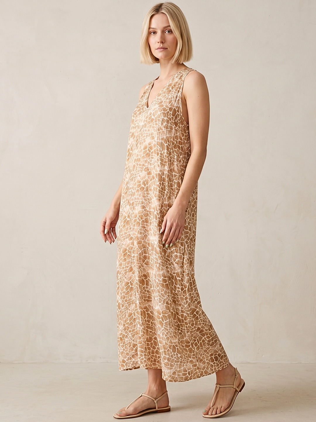 BELINDA TRAPEZE MAXI DRESS