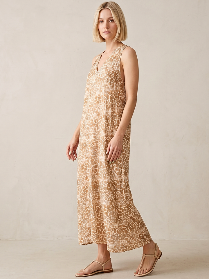 BELINDA TRAPEZE MAXI DRESS