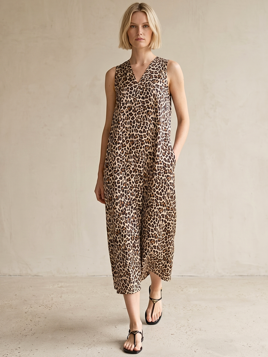 BELINDA TRAPEZE MAXI DRESS