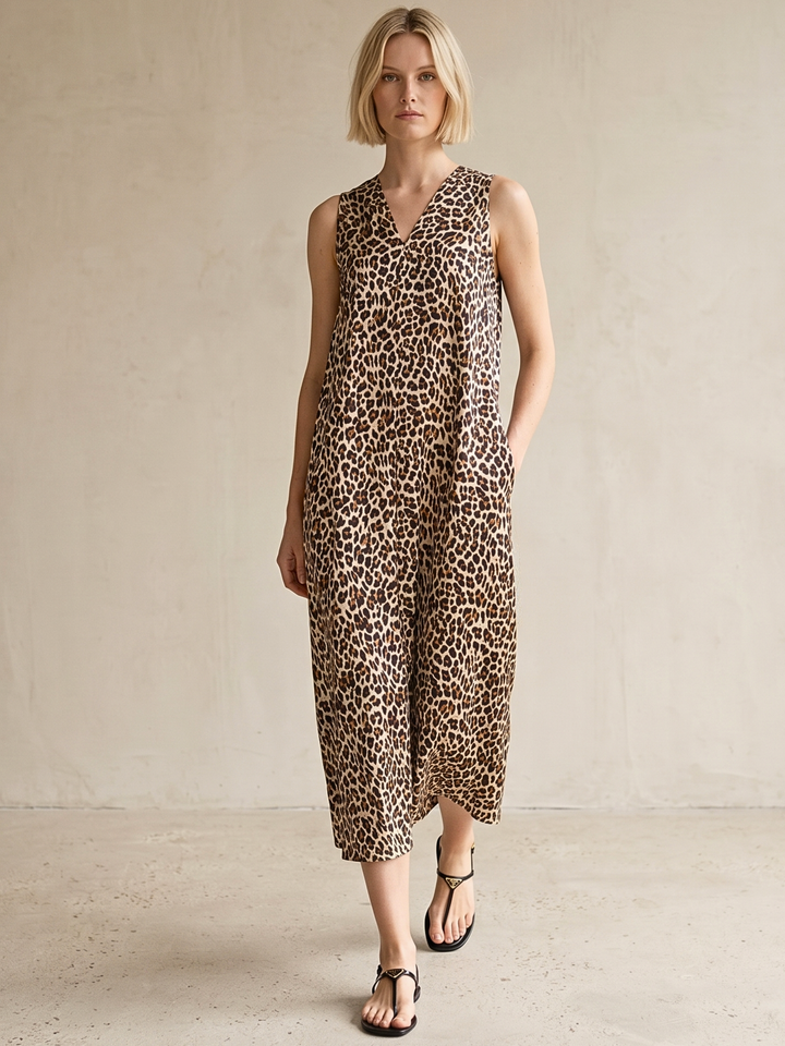 BELINDA TRAPEZE MAXI DRESS