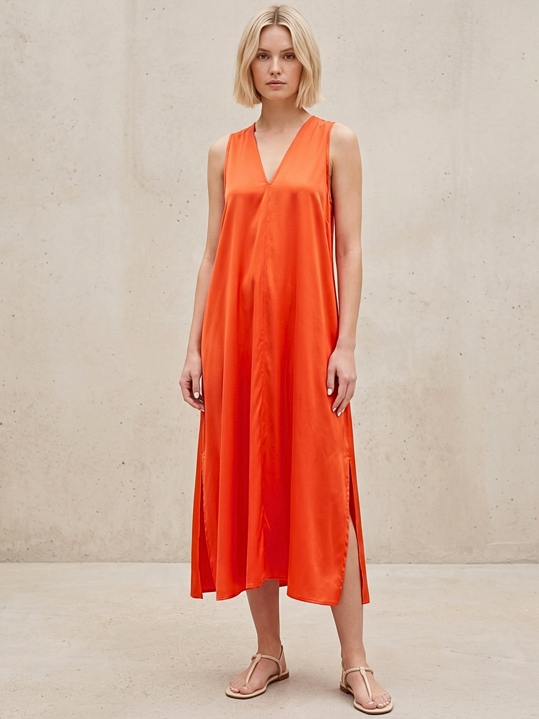 BELINDA TRAPEZE MAXI DRESS