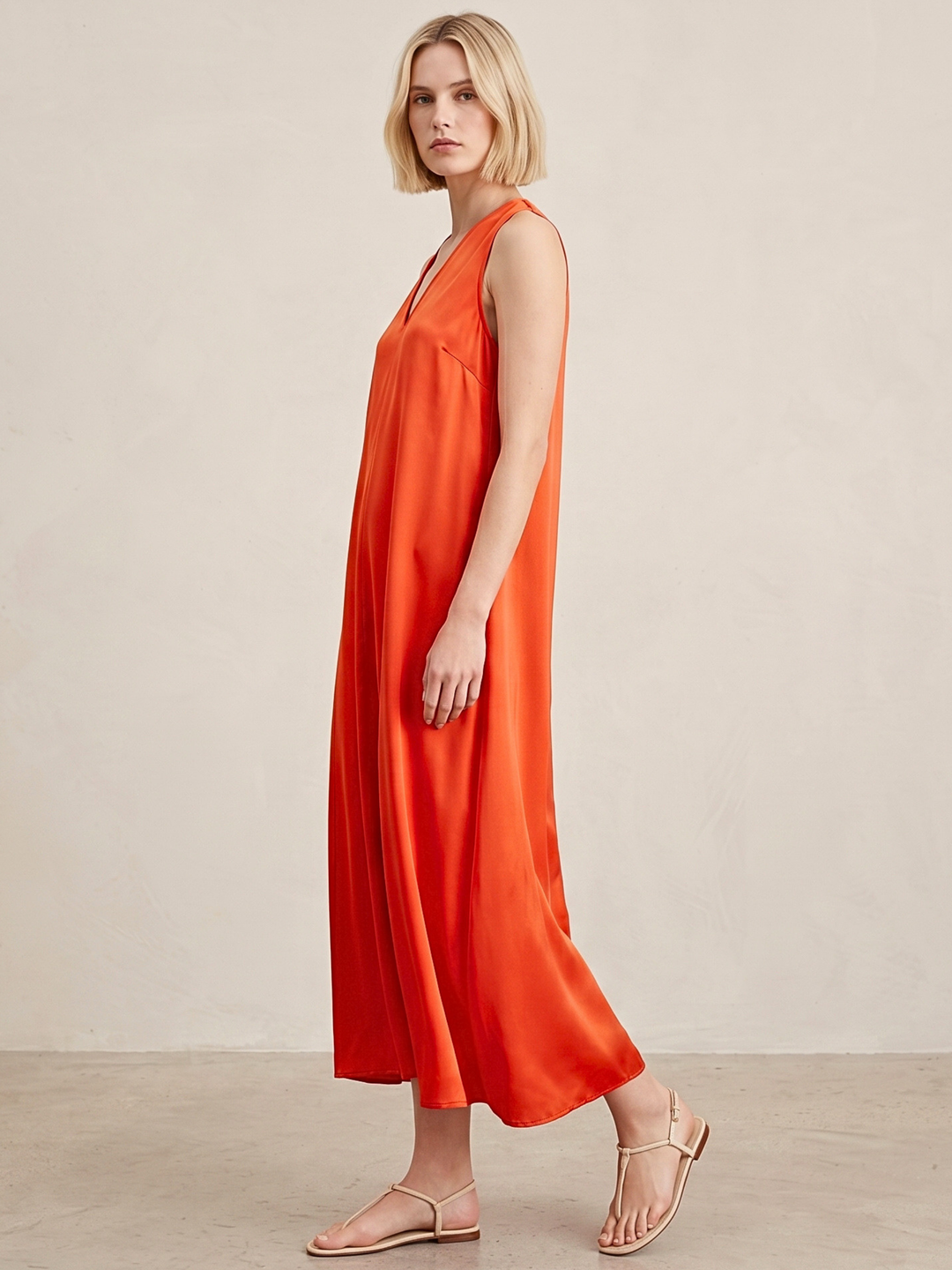 BELINDA TRAPEZE MAXI DRESS