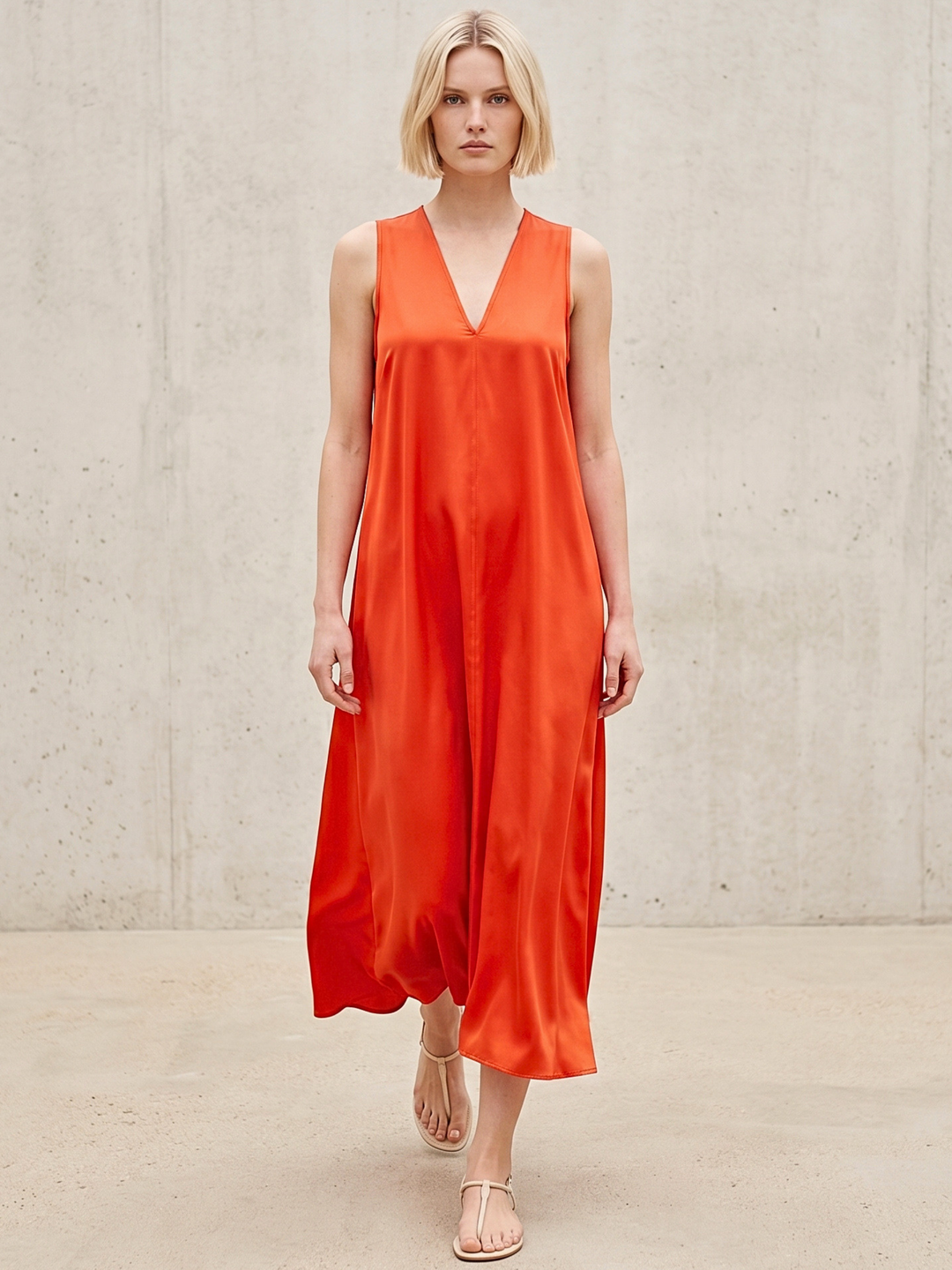 BELINDA TRAPEZE MAXI DRESS