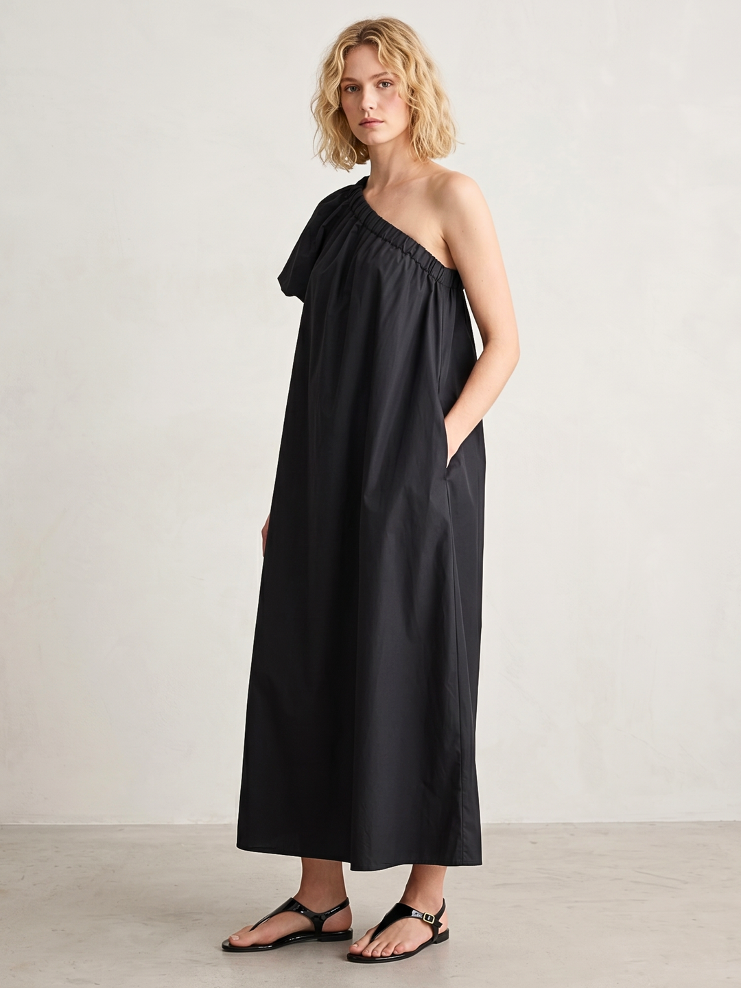 The Blaire One-Shoulder Maxi Dress