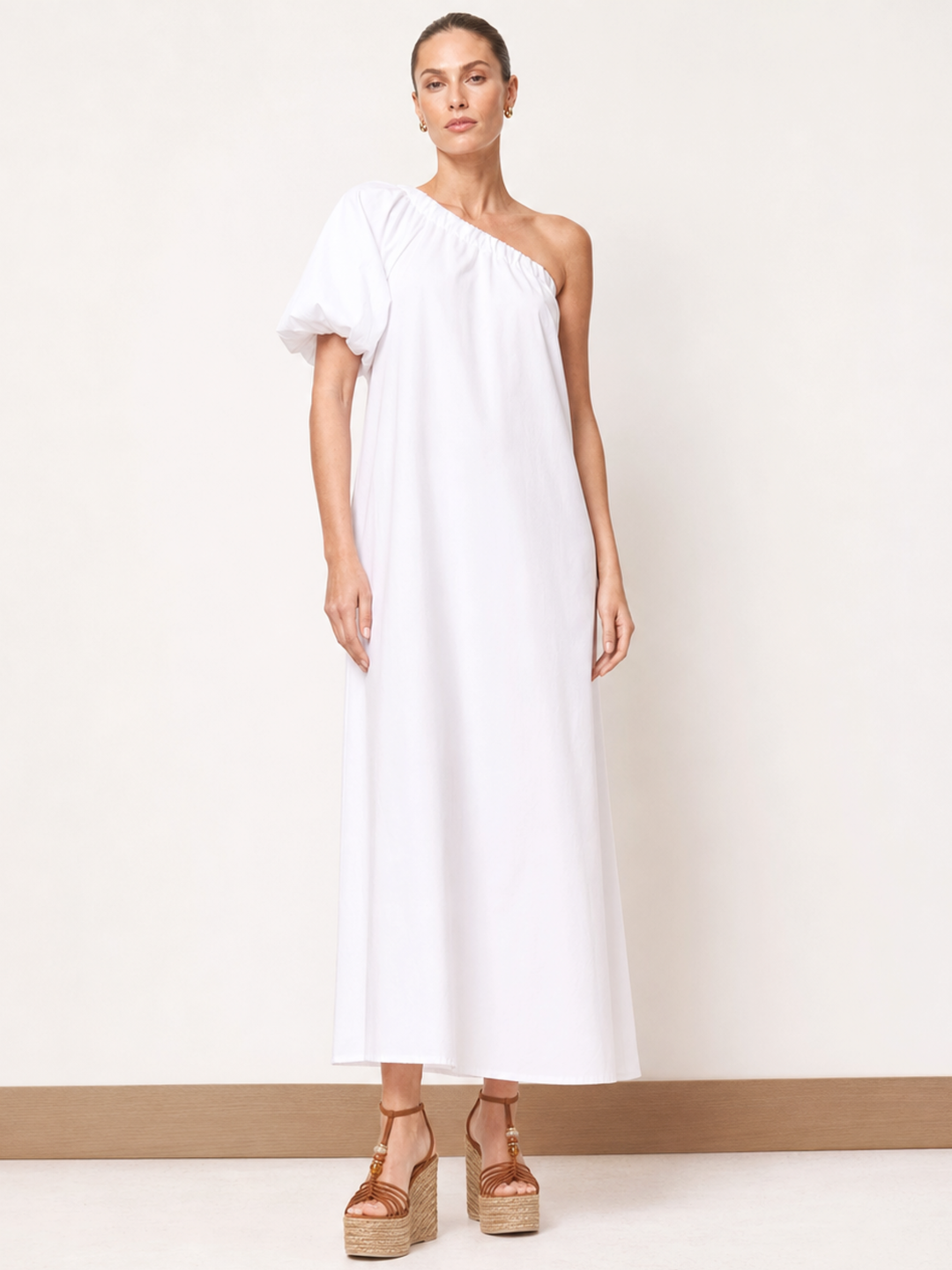 The Blaire One-Shoulder Maxi Dress