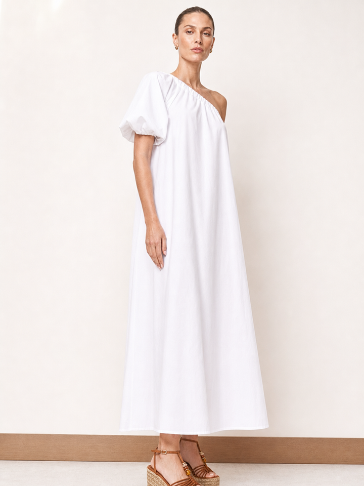 The Blaire One-Shoulder Maxi Dress