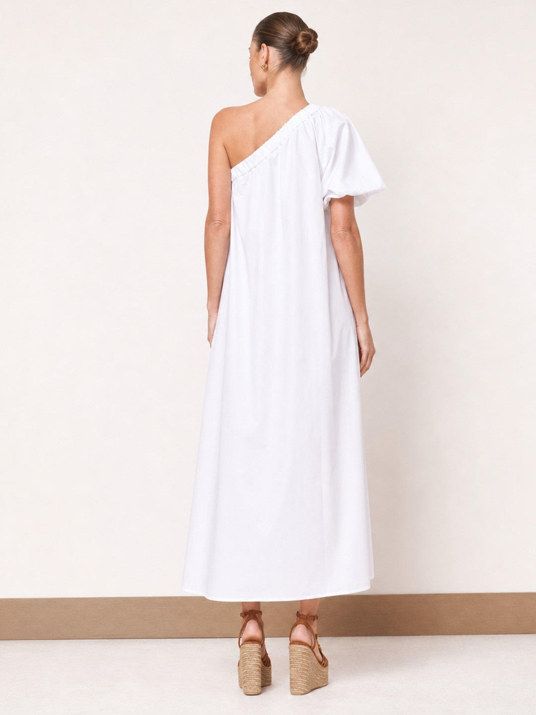 The Blaire One-Shoulder Maxi Dress