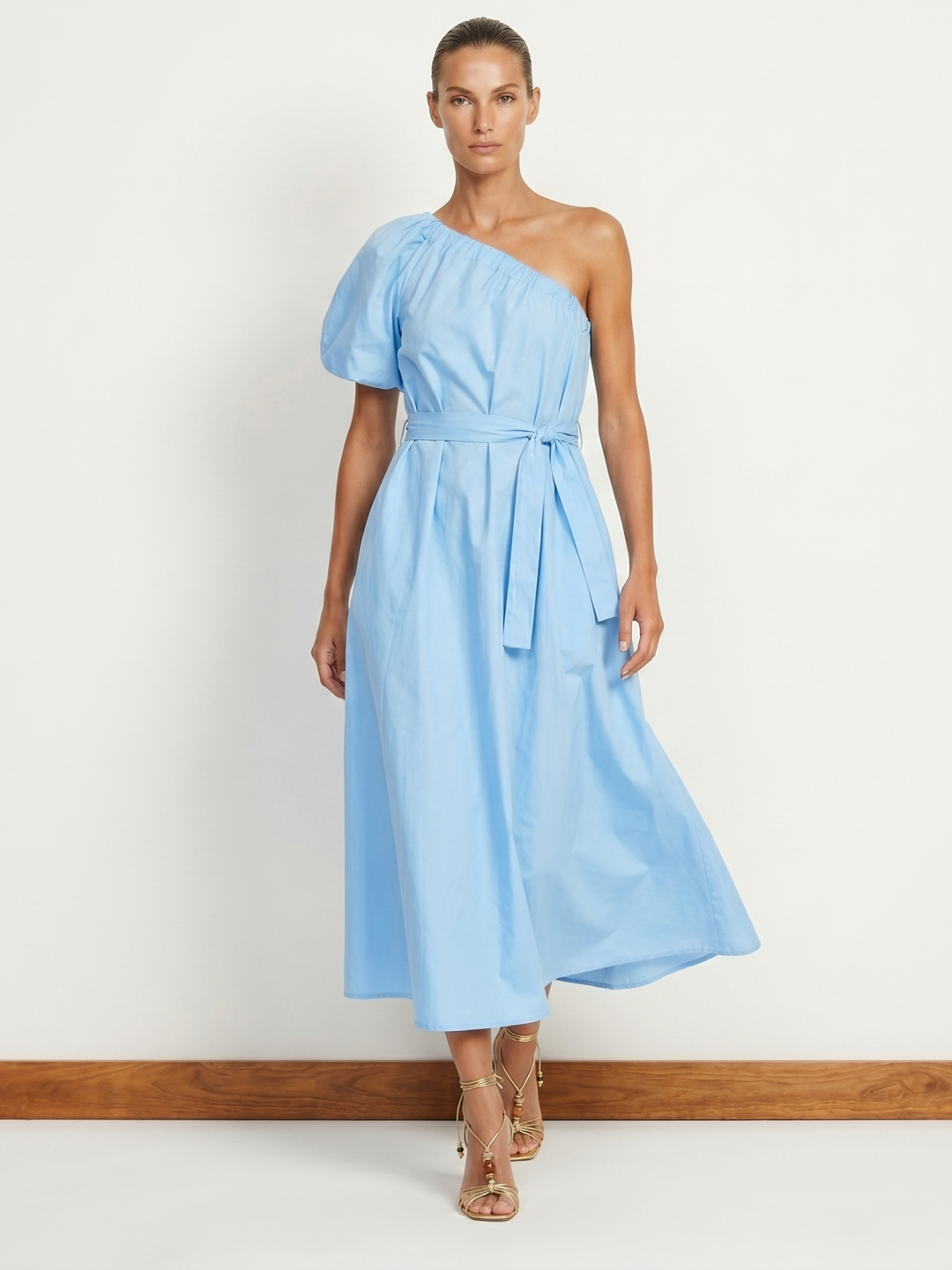 The Blaire One-Shoulder Maxi Dress