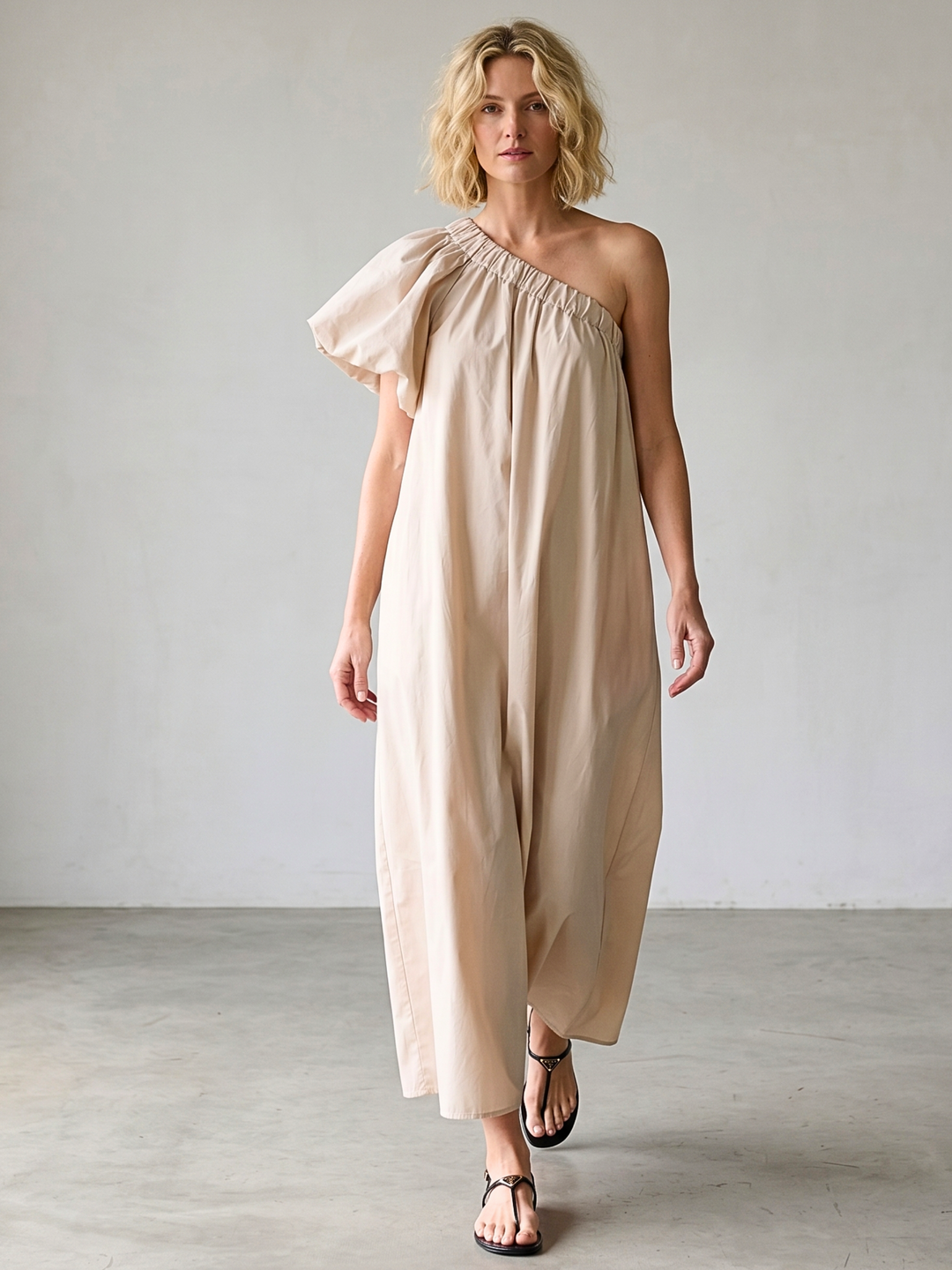 The Blaire One-Shoulder Maxi Dress