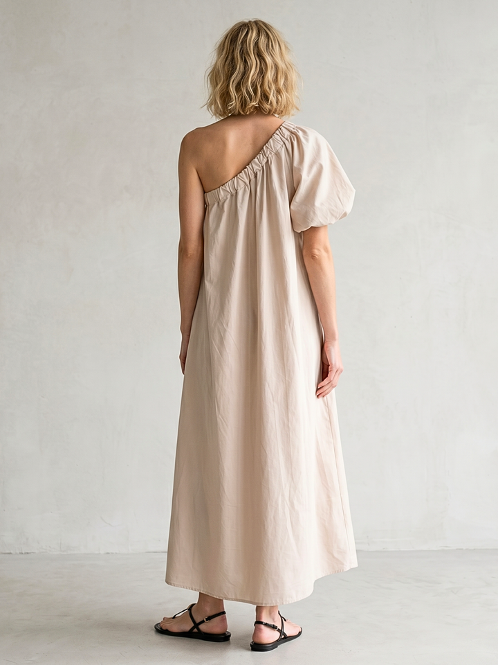 The Blaire One-Shoulder Maxi Dress